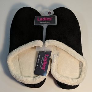 Bobbie Brooks Ladies Slippers Sz L Shoe 10-11, New